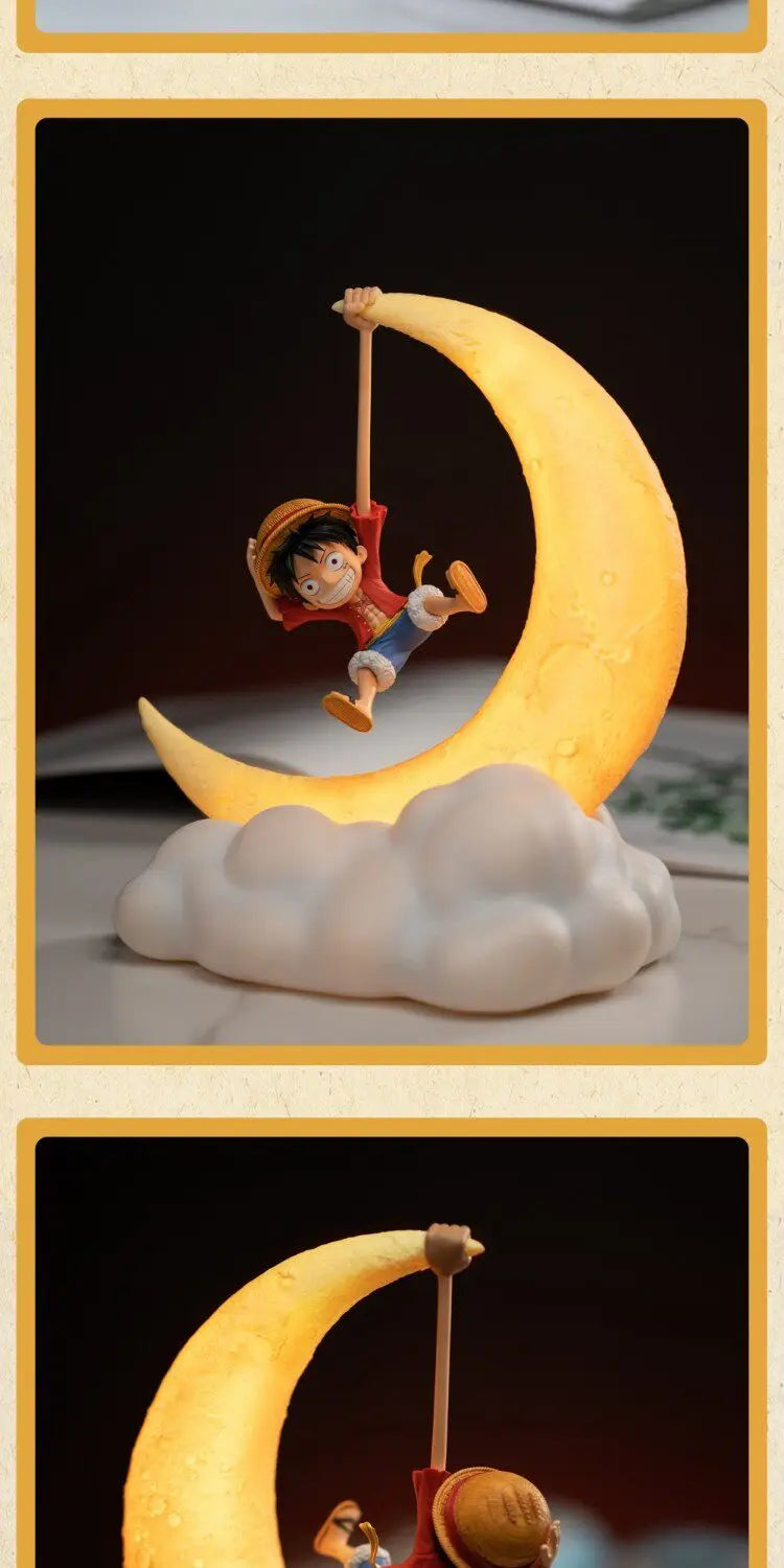 Lufei Lala Lamp/Voice Controlled Night Light Eye Protection Wanshiwu Handmade Genuine Anime Peripheral Handmade Joining Gift