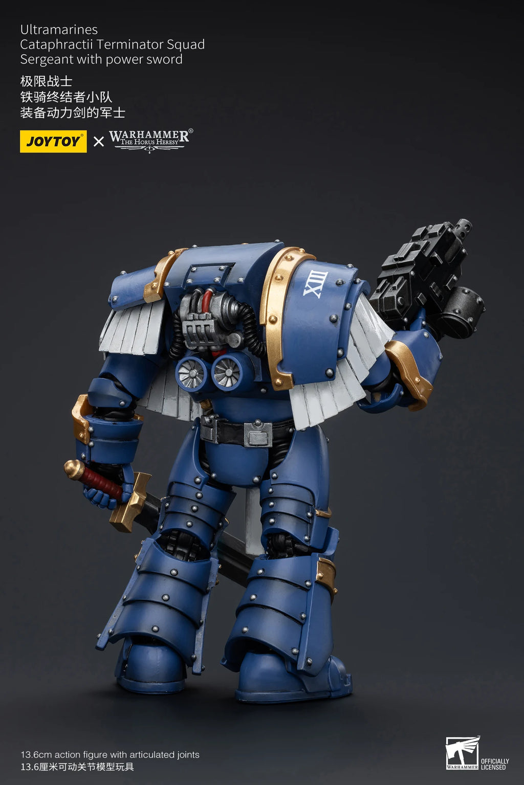 JOYTOY Warhammer 40K 1/18 Action Figure Ultramarines Cataphractii Terminator Squad Anime Figures Toys Model