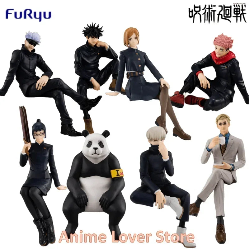 FURYU Original Jujutsu Kaisen Satoru Gojo Nanami Kento Itadori Yuji Fushiguro Megumi Kugisaki Nobara Noodle Stopper Figures