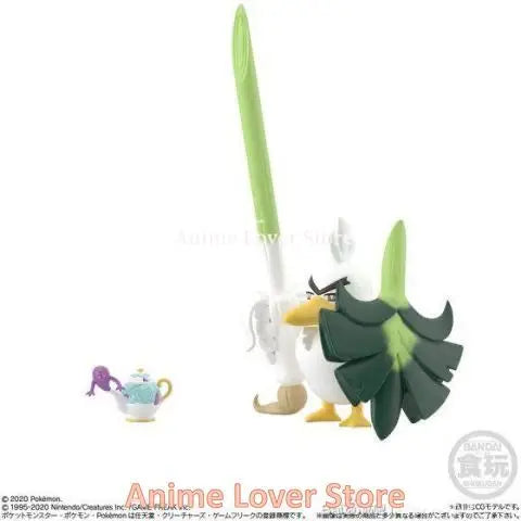 Bandai Original Scale World POKEMON Galar Region Marnie Victor Toxtricity Sirfetch'd Cramorant Anime Figures Toys for Kids Gift