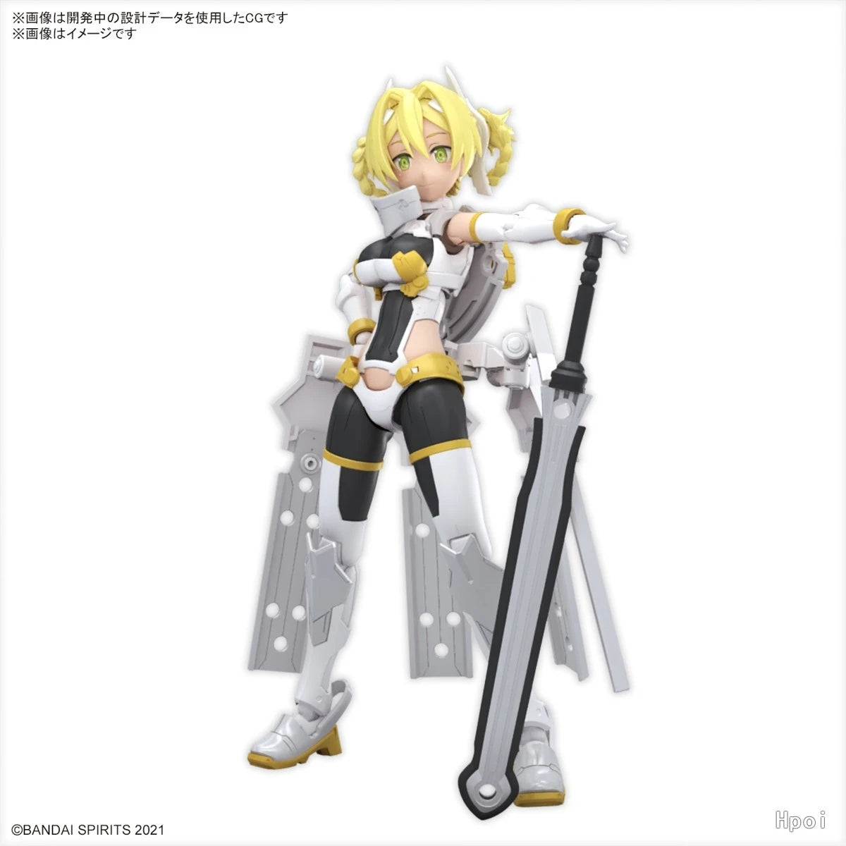 Bandai Original Genuine 30 Minutes Sisters Yufia Eliene Stipla Laranel Siana Farina Neverlia Rishetta Palyton Models Toy Figures