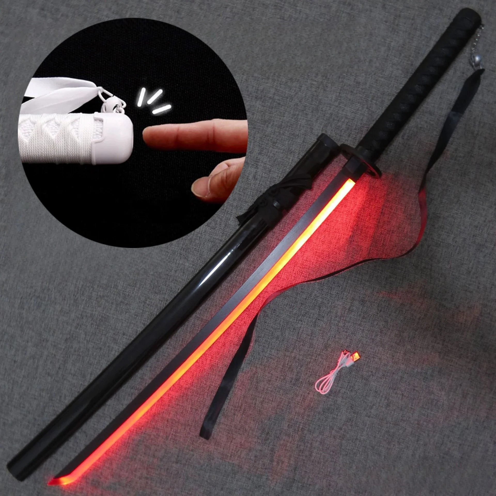104cm Bleach Kuchiki Rukia Katana Sword Anime Ichigo Cosplay Prop Wooden Ninja Knife Real Size Japanese Katana Samurai Sabre Toy