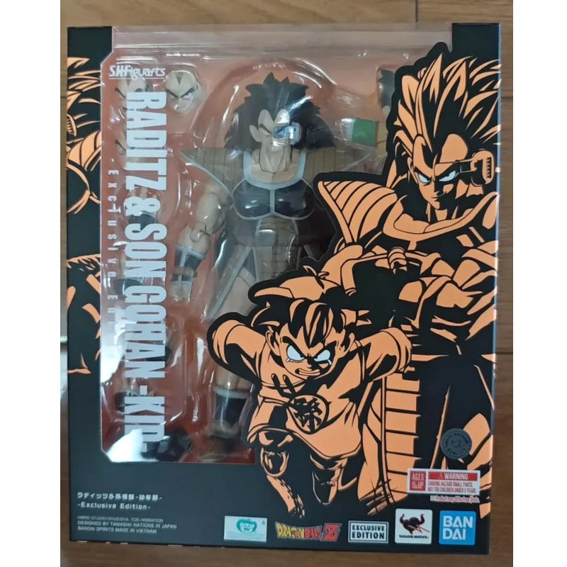 100%Original BANDAI S.H.Figuarts Son Gohan Vegeta Android 16  Frieza Turles Dodoria Dragon Ball Z Action Figures Model Toys