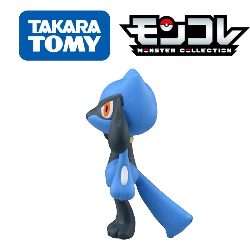TOMY WCT Super Cute Pokemon Figures Kawaii Pikachu Piplup Vulpix Meowth Cubone Marshadow Axew Keldeo Mini 4cm Children toys
