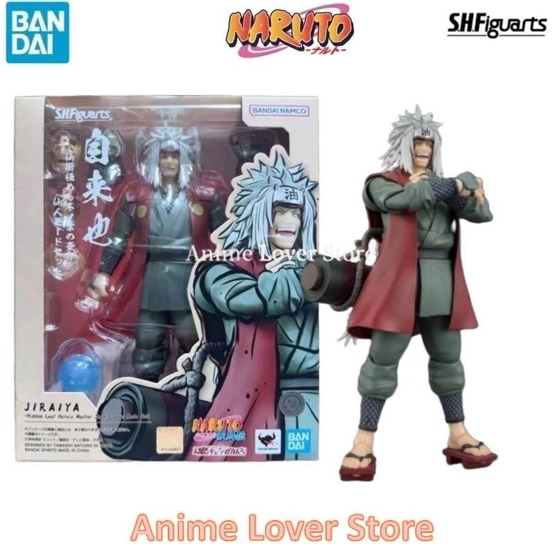 Bandai SHF Naruto Uzumaki Naruto Uchiha Sasuke Madara Haruno Sakura Hatake Kakashi Jiraiya Orochimaru Anime Figures