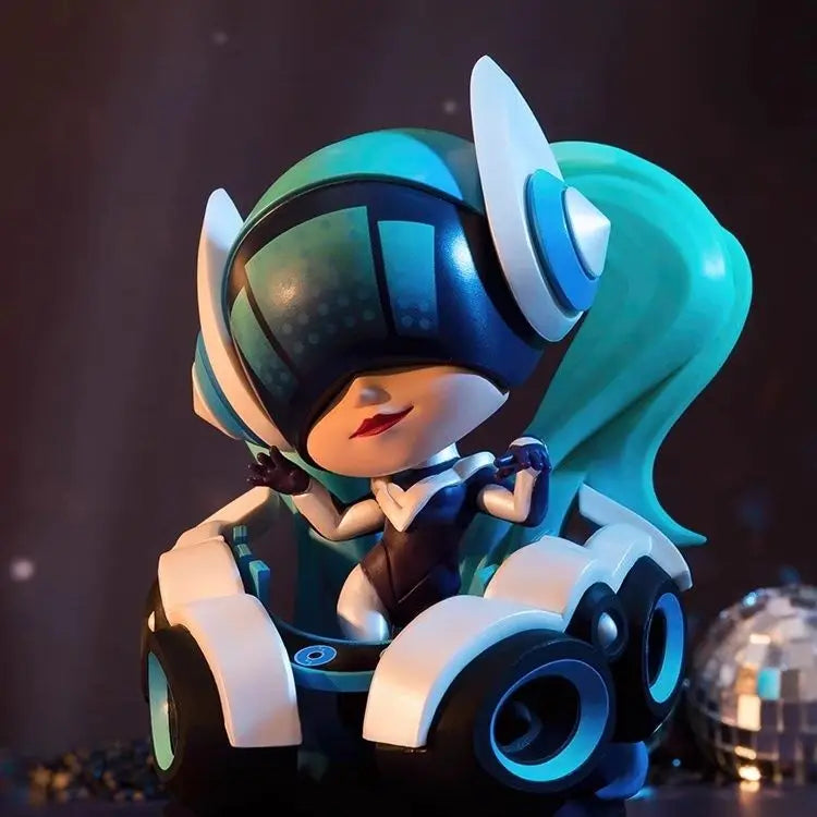Original League of Legends Animation Game Peripheral Toys Jinx Teemo Poppy Vi Anime Action Model Figures Ornament Collection