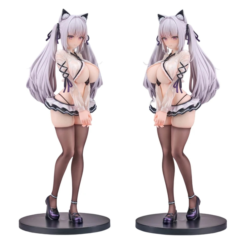 26CM Maxcute Hentai Alvina-chan Uniform Bunny Girl figure PVC Action Anime model Game statue Adult Collectible Doll toys gift