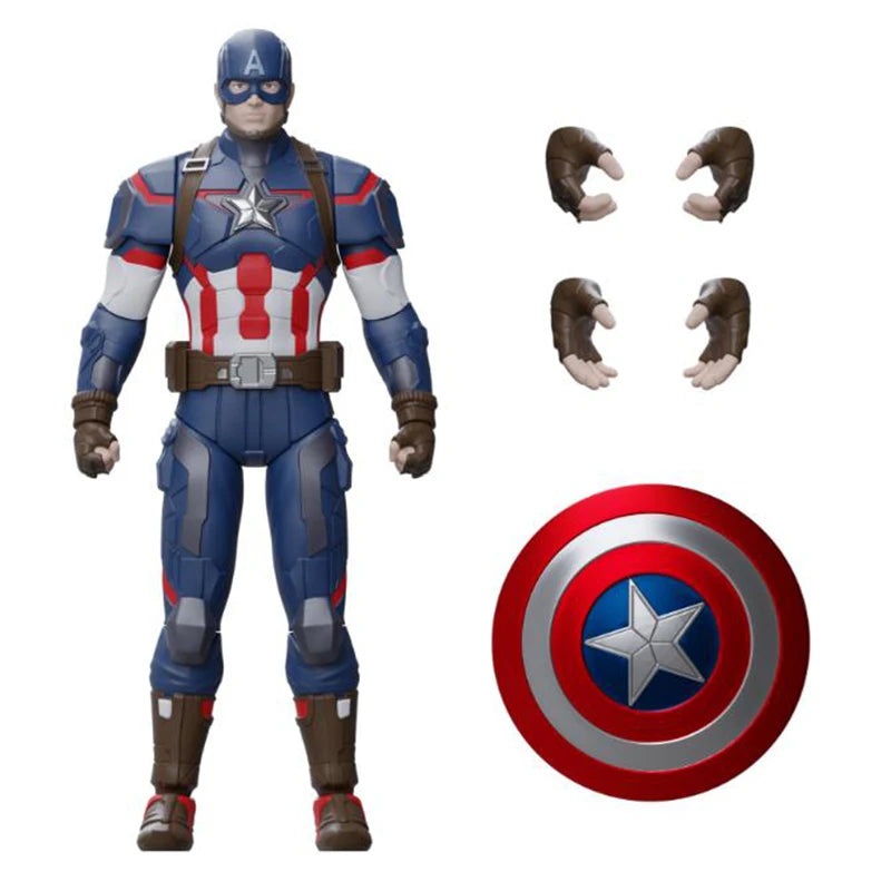 Fondjoy Iron Man MK50 Action Figures Hulk Spider-Man Thanos 1/12 Assembled Toy Model Collect Ornaments Boy Toy Birthday Gifts