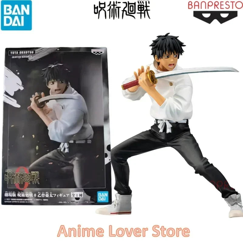 In Stock Bandai Banpresto Original Jujutsu Kaisen Itadori Yuji Okkotsu Yuta Anime Figures Toys for Kids Gift Collectible Model