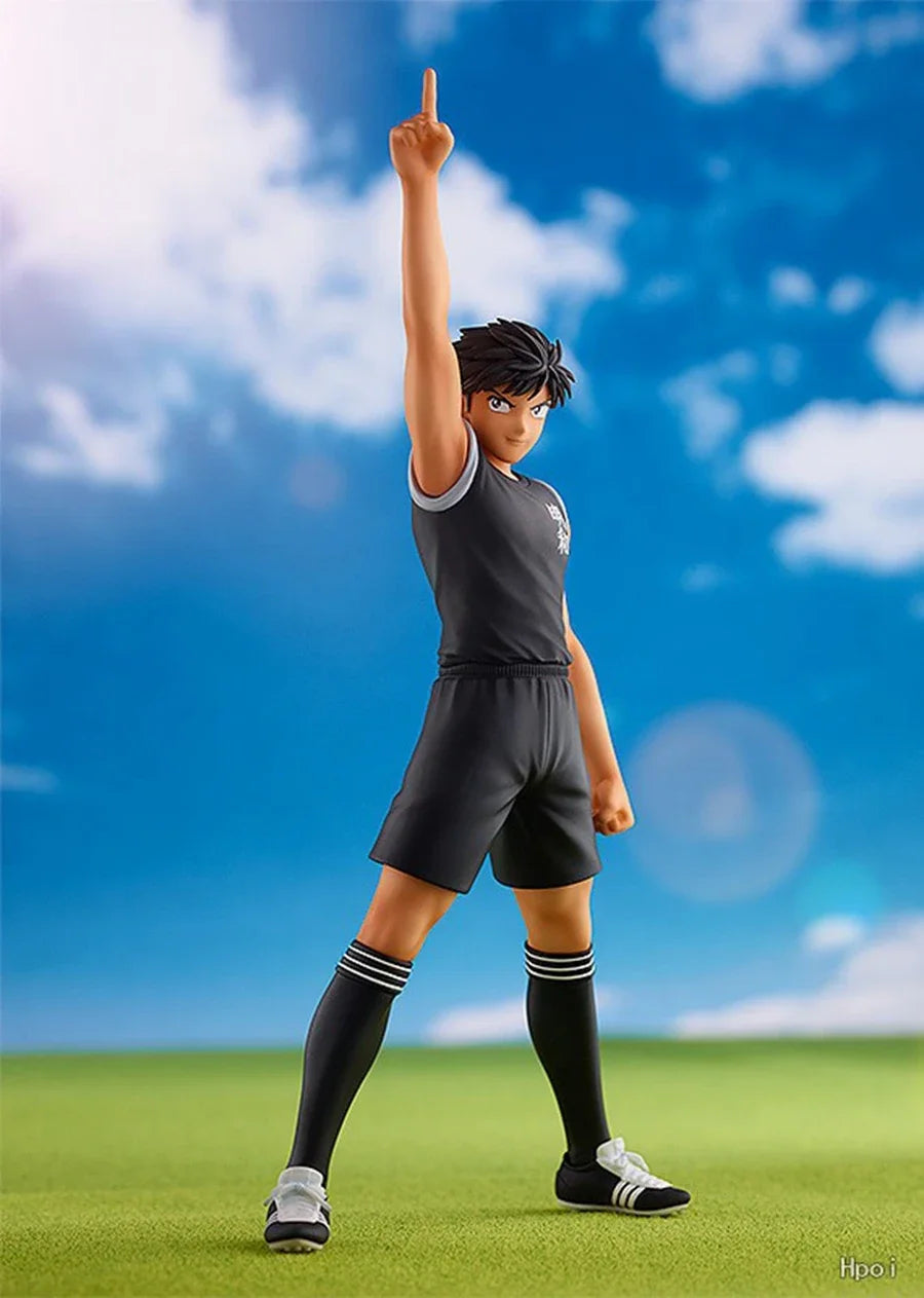 Anime Captain Tsubasa Figures Ozora Tsubasa Figure Wakabayashi Genzo Kojiro Hyuga Action Figurine Collectible Toys Ornament Gift
