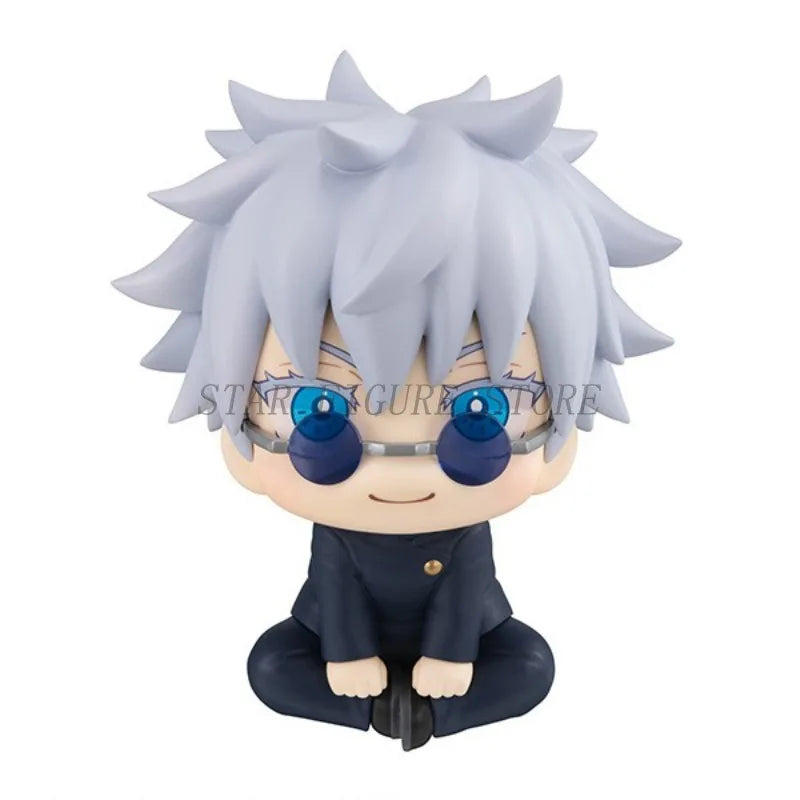 10cm Jujutsu Kaisen Action Figure Look Up Satoru Gojo Geto Suguru Figures Model Toys Q Version Anime LK Figurine PVC Collection