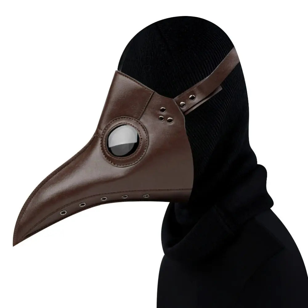 Cosplay Props Long Nose Beak Steampunk Bird Mask Cartoon Funny Plague Doctor Mask Plastic Halloween Bird Mask Nightclub
