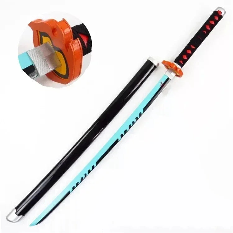 104cm Large Katana Schwert Wood Blade Sword Anime Cosplay Prop Ninja Knife Real Size Japanese Katana Original Samurai Sabre Gift