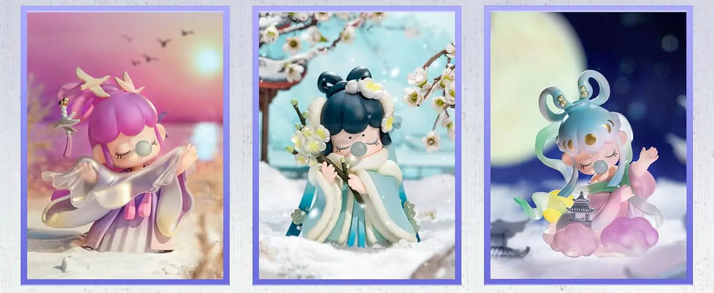 Robotime Rolife Nanci Poetic Beauty Blind Box Action Figures Doll Toys Surprise Box Lady Toys - ZPXX0
