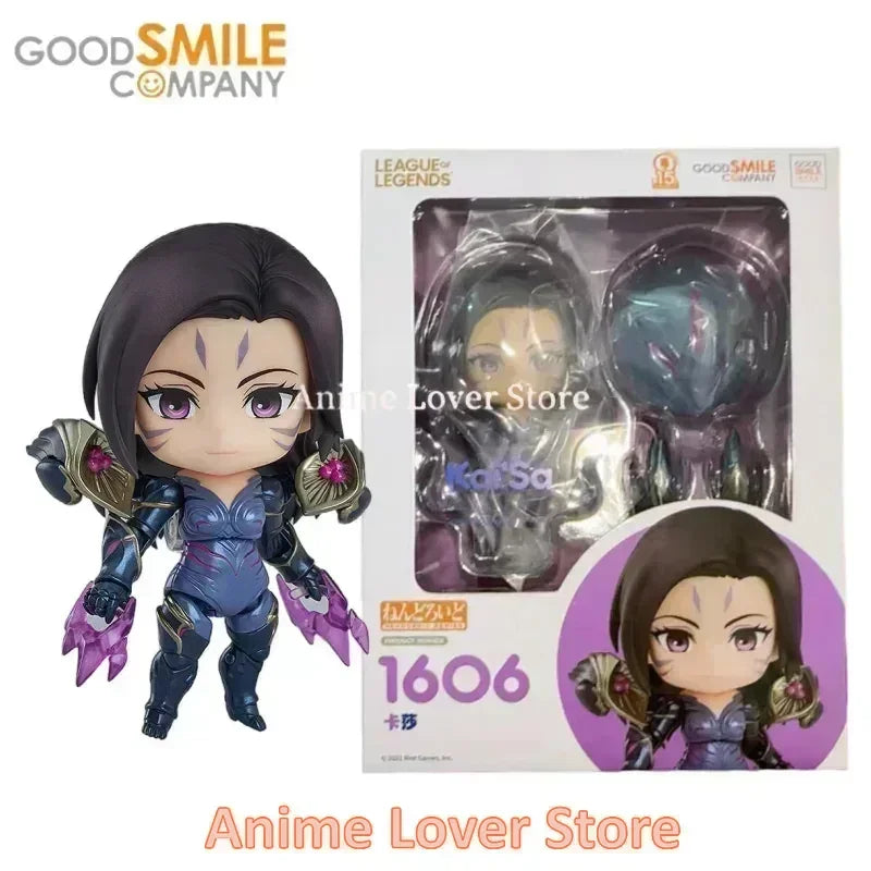 Good Smile Original Nendoroid GSC League of Legends Jinx Ezreal Luxanna Crownguard Kai Sa Ashe Sona Buvelle Anime Figures
