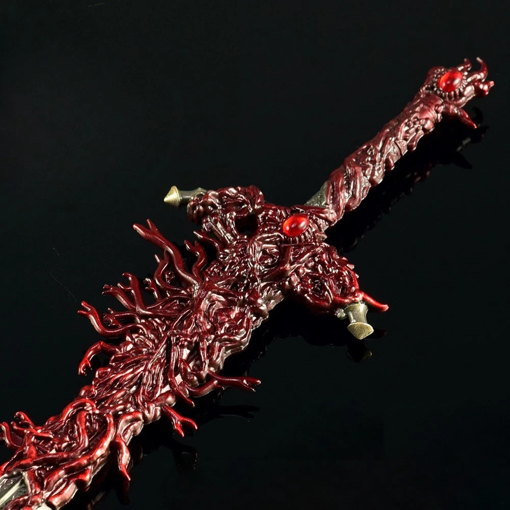 30CM Blasphemous Blade Game Peripheral Rykard Model All-metal Ornaments Sword Desktop Ornament Decoration Gift Collections Toy