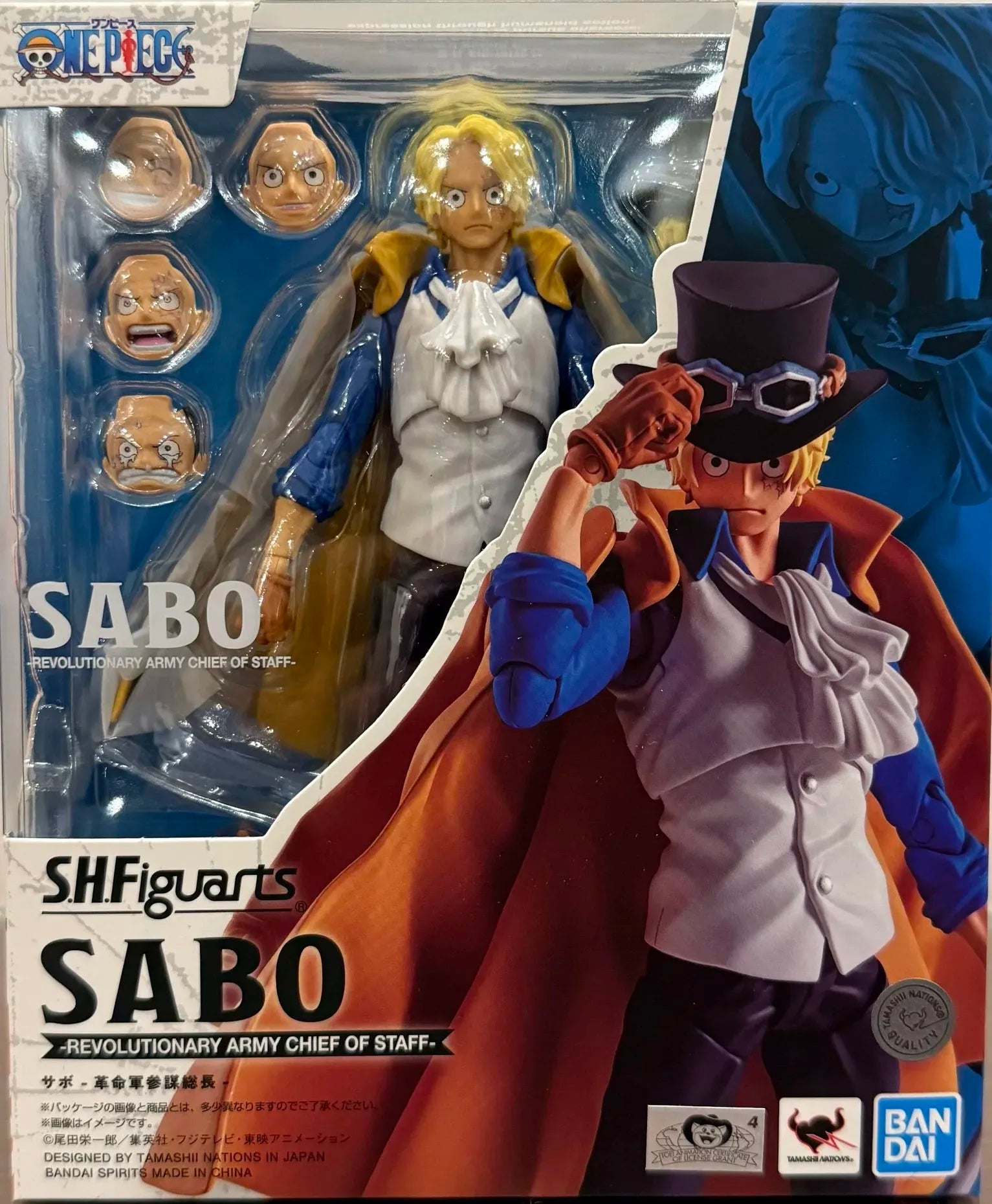 In Stock Genuine Bandai SHF One Piece Series Luffy Zoro Sanji Yonko Kaido Kid Trafalgar Law Action Figures Hand Model Collection