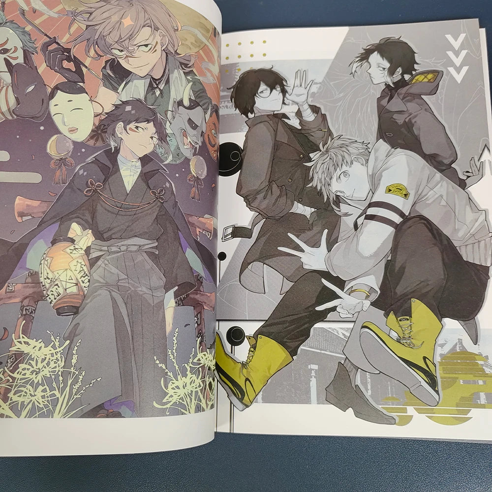 Harukawa 35 Art Works Anime Book Bungo Stray Dogs Illustration Cartoon Art Books Photo Album Painting Anthology