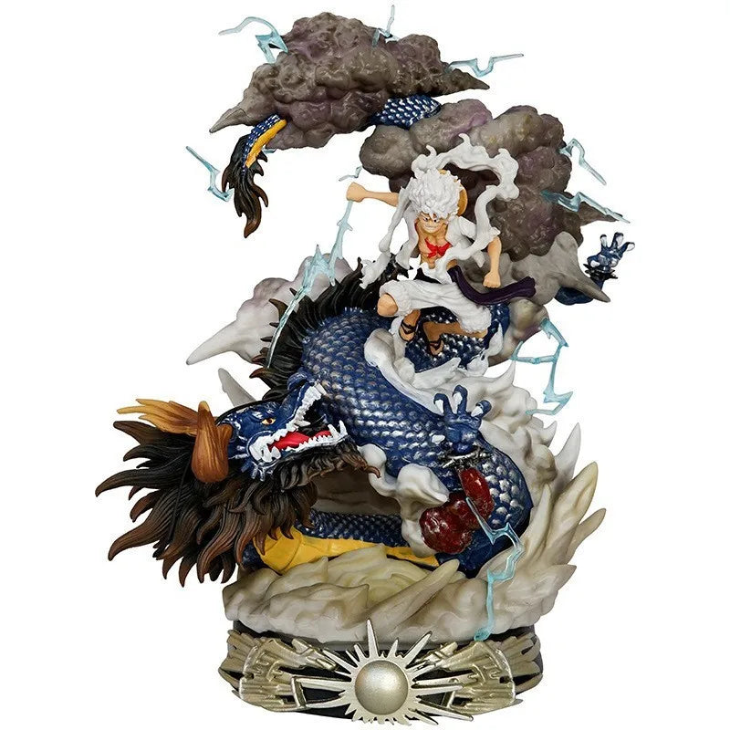 Luffy vs Kaido Gear 5 Figure