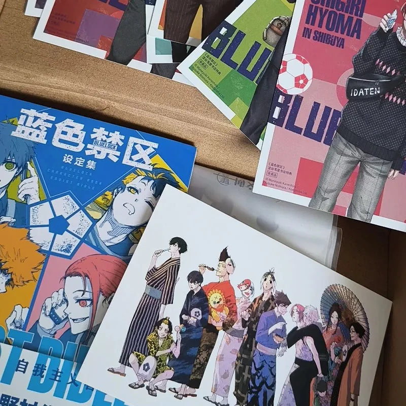 BLUE LOCK Egoist Bible Chinese Official Art Book - All Characters Settings Collection Hot Anime Manga Merch