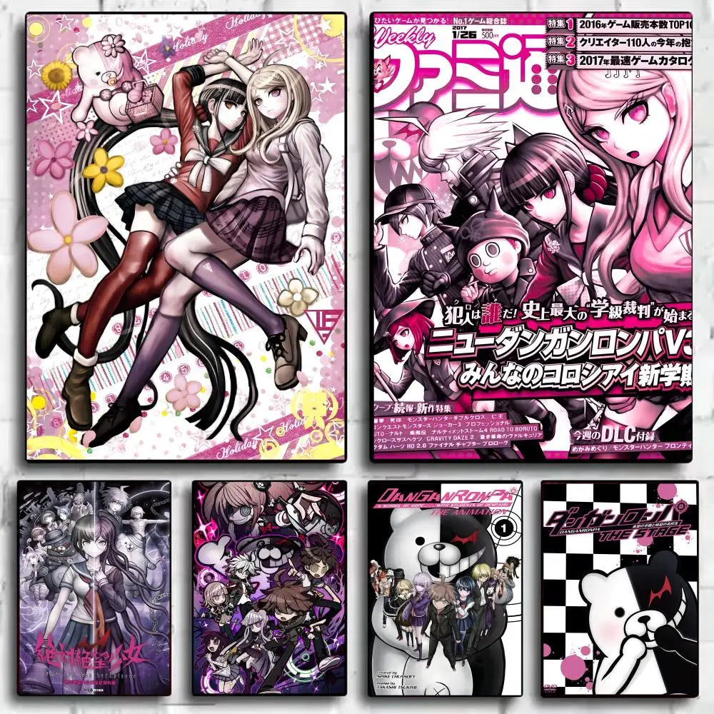 Danganronpa Wall Art Poster