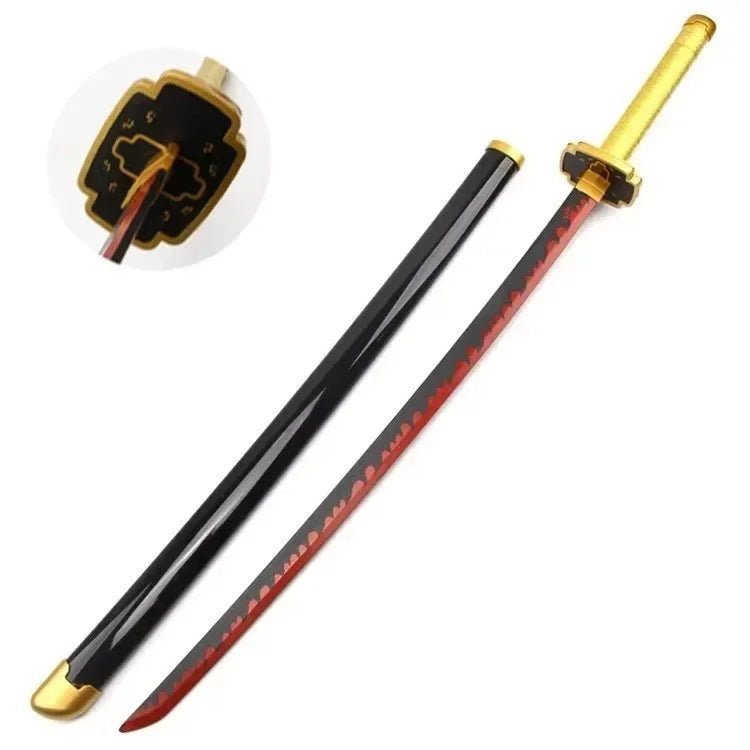 104cm Large Katana Schwert Wood Blade Sword Anime Cosplay Prop Ninja Knife Real Size Japanese Katana Original Samurai Sabre Gift