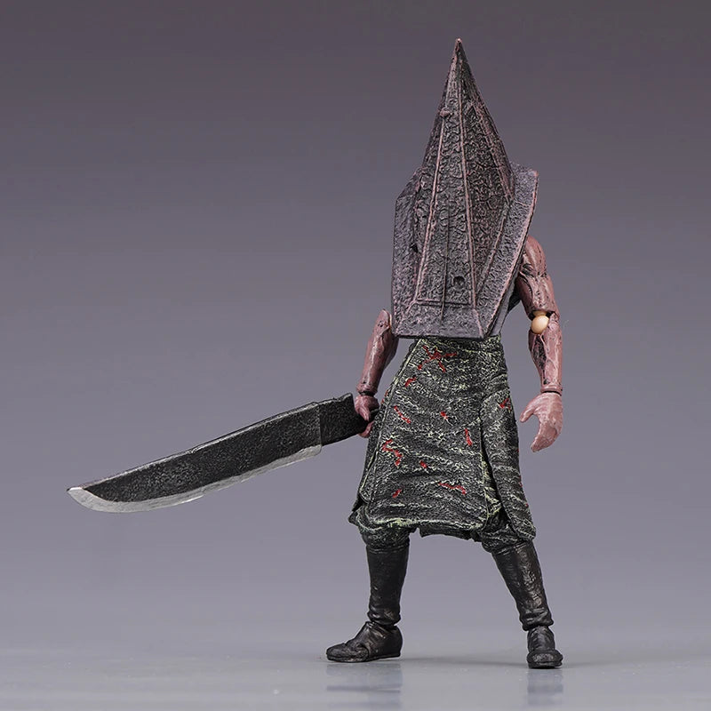 17cm Figma Sp-055 Silent Hill Revelation 3D Figure Red Pyramid Thing Action Figures PVC Collection Pyramid Head Model Toys Gifts