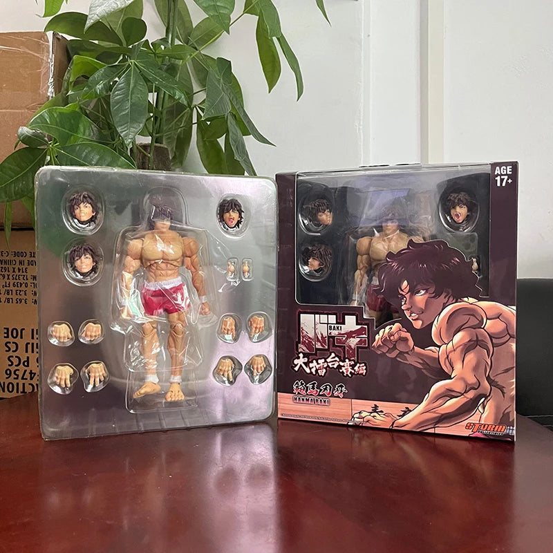 Presale Ko St Storm Toys Baki Hanma Action Figure Baki Kibk01 1/12 Son Of Ogre Figures Collectible Model Toys Joint Movable Doll