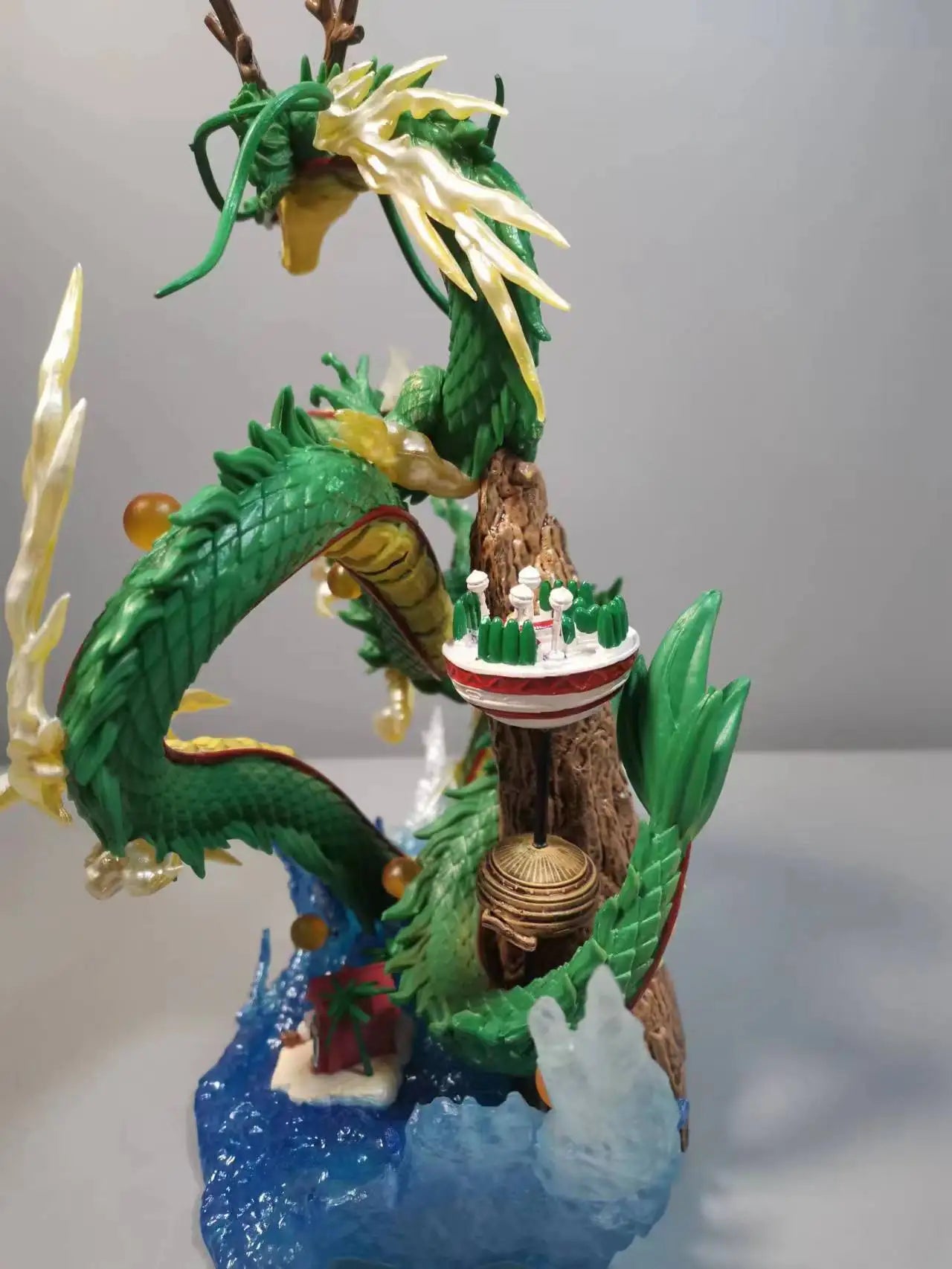 Dragon Ball Z Shenron Anime Figures Goku And Mountain Shenron Sea Shenron Action Figurine Pvc Statue Model Collection Toys Gifts