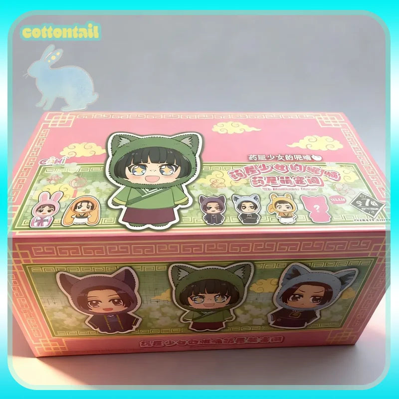 Original Eaki The Apothecary Diaries Series Vinyl Face Blind Box Anime Peripheral Bag Pendant Collection Toys Kids Gifts