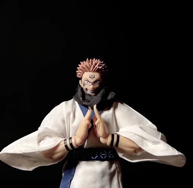 In Stock Jujutsu Kaisen SHF Ryomen Sukuna White Commoner（Clothes Only, Figures Not Included）