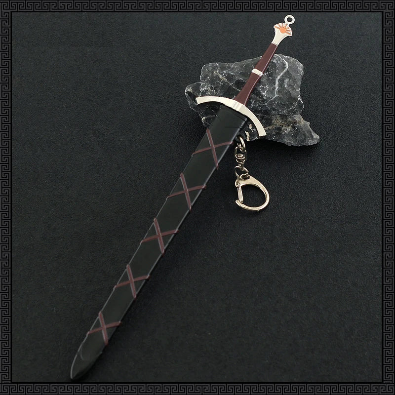 22cm Metal Sword Game of GOT Thrones American TV Series Merchandise 1:6 Medieval Weapon Model Home Ornament Equipment Collection