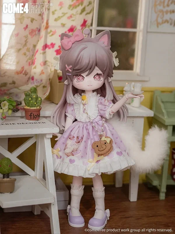 New Come4free Miniy The Jungle Book Series Ob11 1/12 Bjd 20cm Cute Action Anime Figures Dolls Kawaii Toys