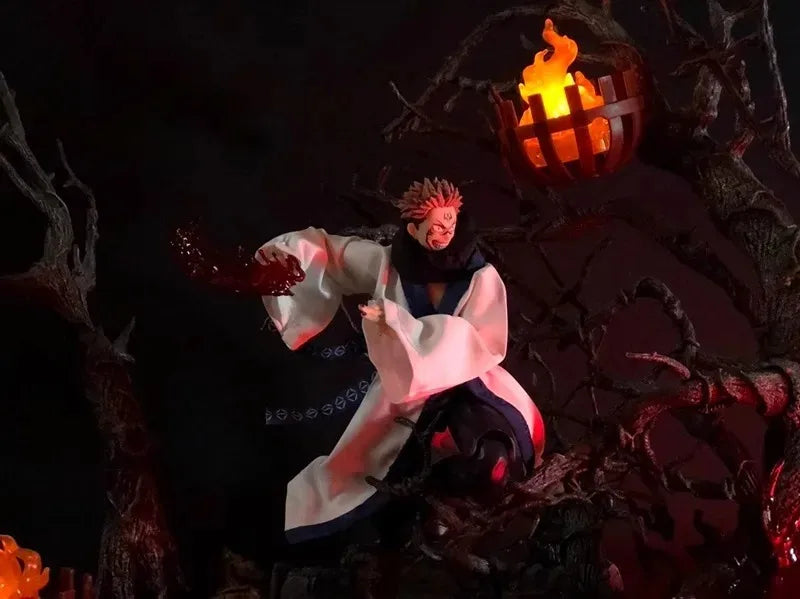 In Stock Jujutsu Kaisen SHF Ryomen Sukuna White Commoner（Clothes Only, Figures Not Included）