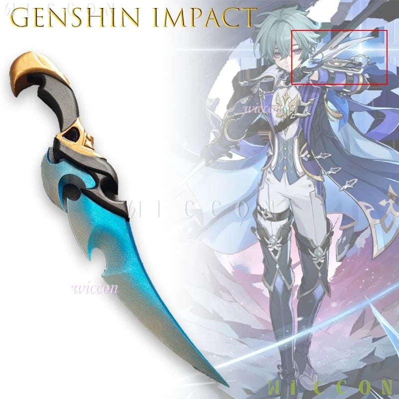 Anime cosplay Genshin Impact Lohen Cosplay Props Anime Game Same Style Restores Character Shape Rich disfraz mujer 코스튬