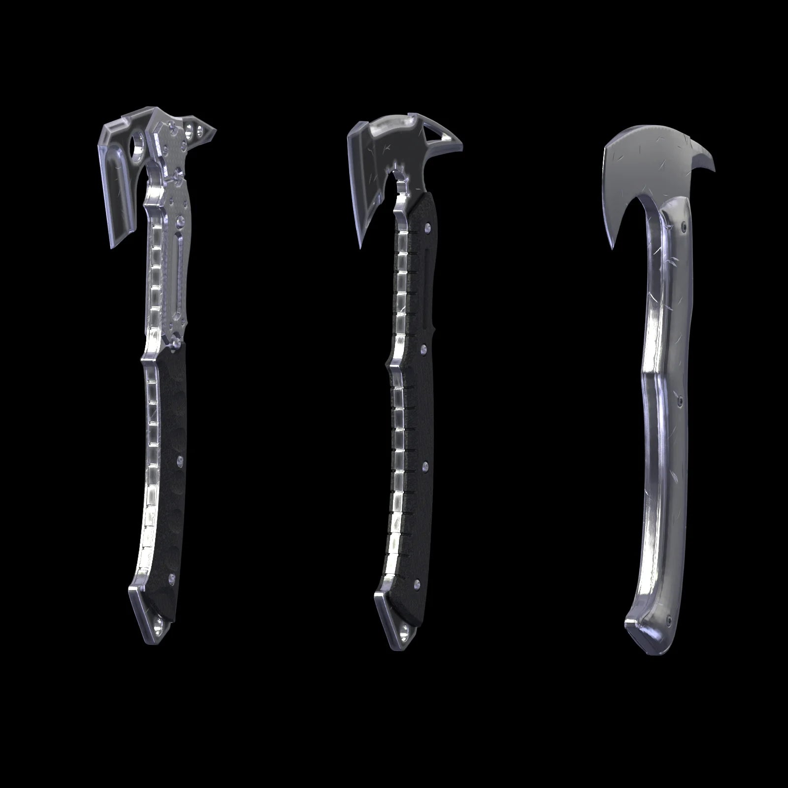 Men's Cosplay Prop Game Halloween Axe Cosplay Prop 3D Printed Plastic Axe Model Costume Accessories