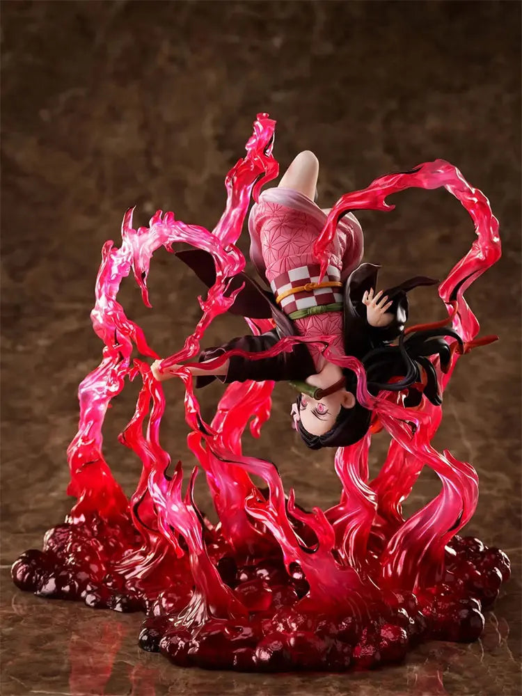 Hot Ghost Annihilation Blade Gk Blood Ghost Art, Bloody Bean Special Effect Scene Model, Cartoon Desktop Ornament Handmade