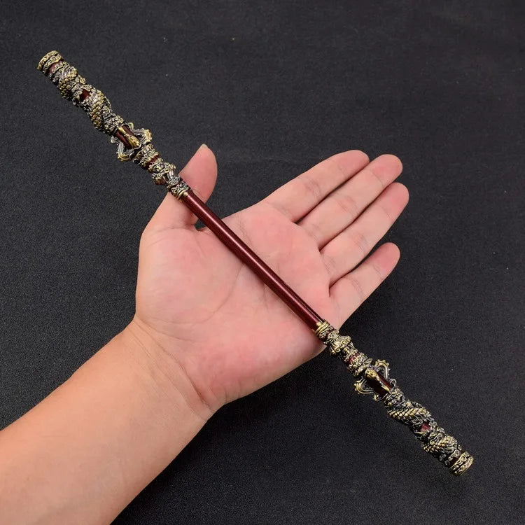 Black Myth Wukong Katana Sword Golden Hoop Stick Real Steel Sword Iron Real Size Weapon Cosplay Prop Decoration Craft Anime Gift