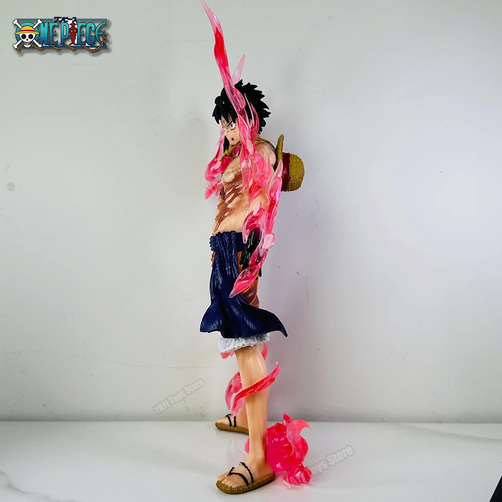 Luffy Flowing Cherry Figure