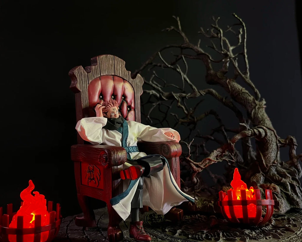 In Stock Jujutsu Kaisen SHF Ryomen Sukuna White Commoner（Clothes Only, Figures Not Included）