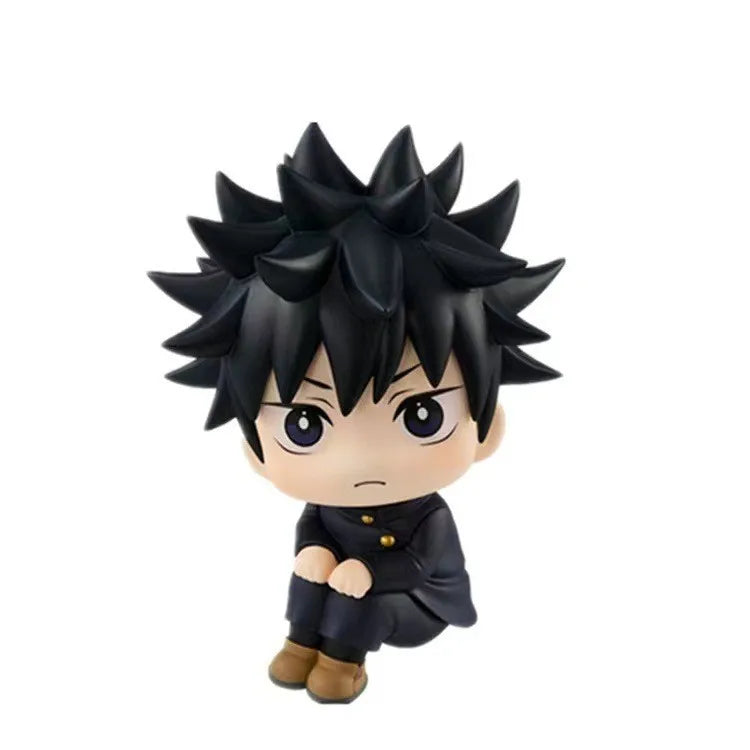 Anime Jujutsu Kaisen Gojo Satoru Itadori Yuji Kawaii Q Ver Action Figures Collection Cute PVC GK Model Doll Toy Gift For Friends