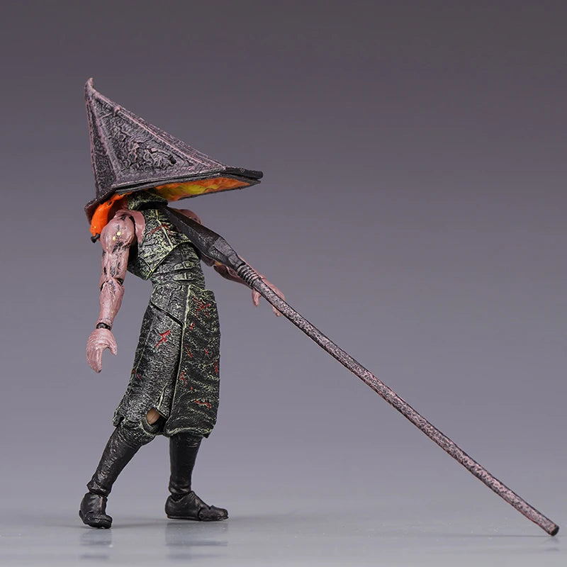 17cm Figma Sp-055 Silent Hill Revelation 3D Figure Red Pyramid Thing Action Figures PVC Collection Pyramid Head Model Toys Gifts