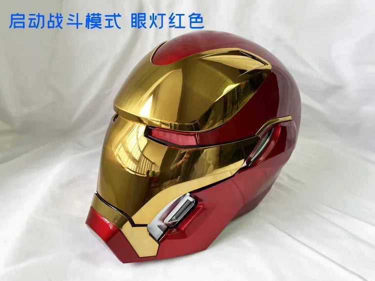 1:1 Iron Man Mk50 Mk17helmet Wearable Voice-Activated Deformation Helmet Around Marvel Animation Derivatives Model Toy Gift