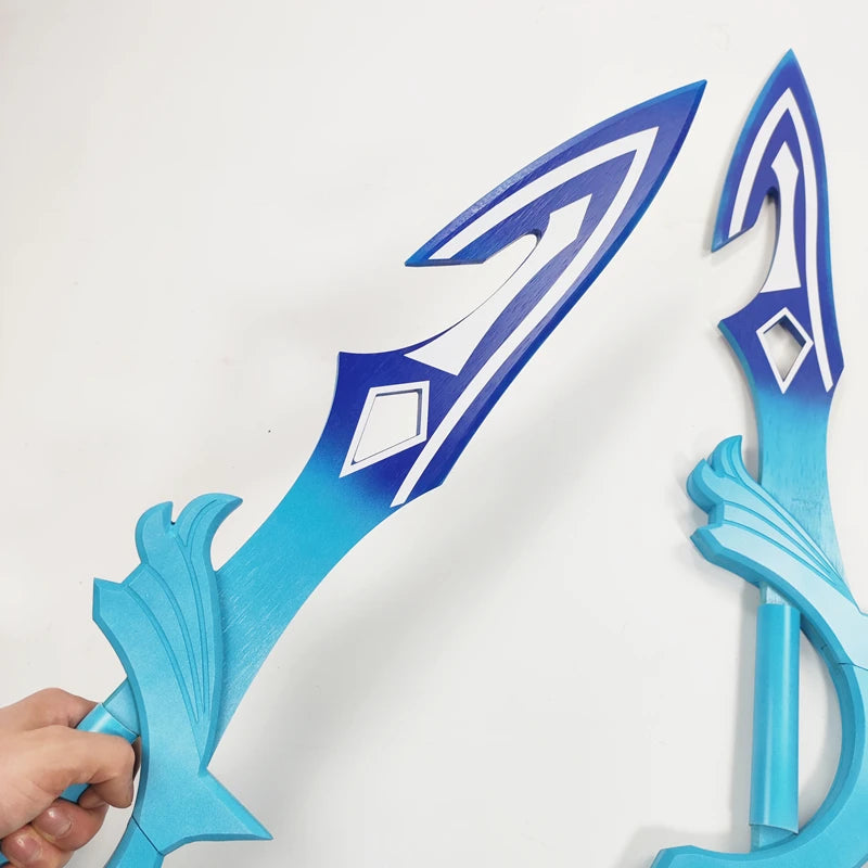 Genshin Impact Scaramouche Wanderer Cosplay Weapon Tulaytullah’s Remembrance 5-Star Catalyst The Bell Prop PLA Anemo Accessory