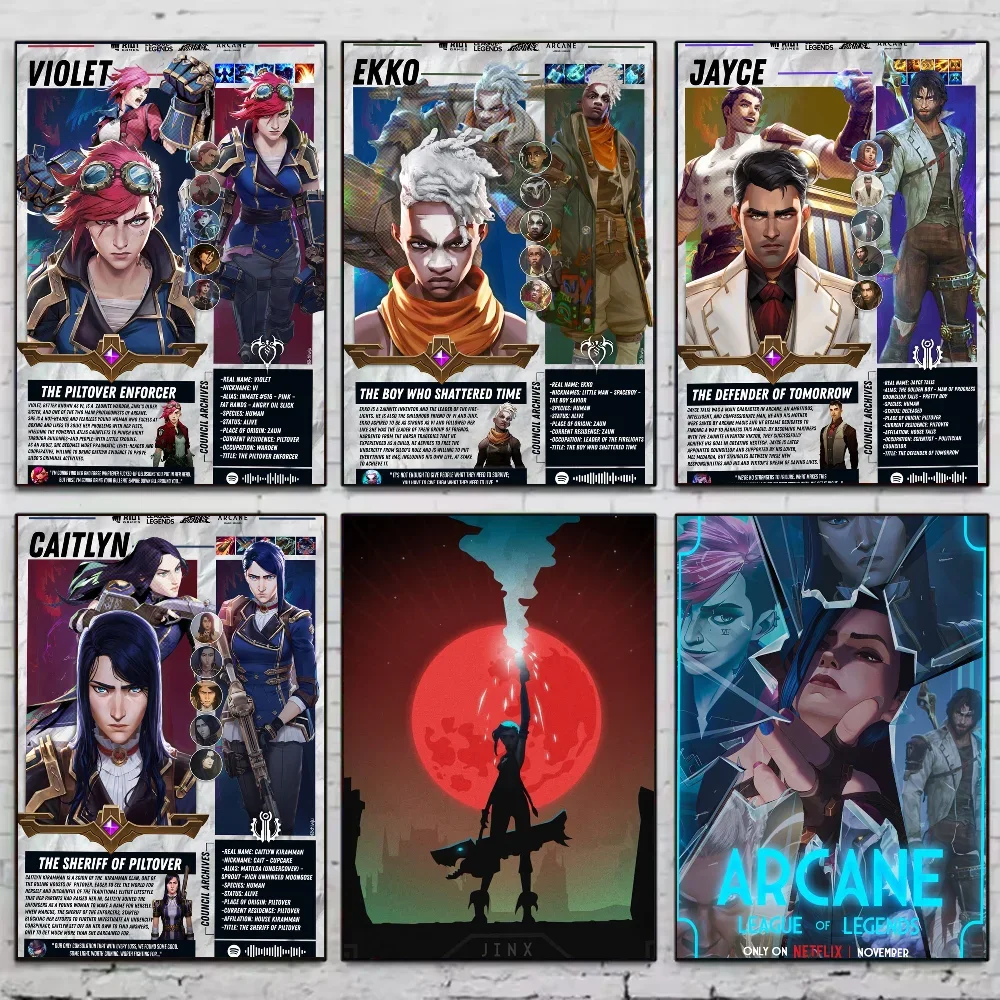Arcane Anime Movie Poster