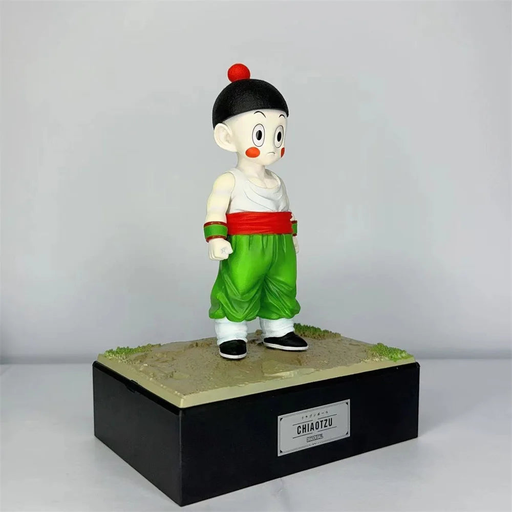 Anime Dragon Ball Tien Shinhan Figure Tien Shinhan Figurine PVC Chiaotzu Action Figures Collection Model Toys For Children Gifts