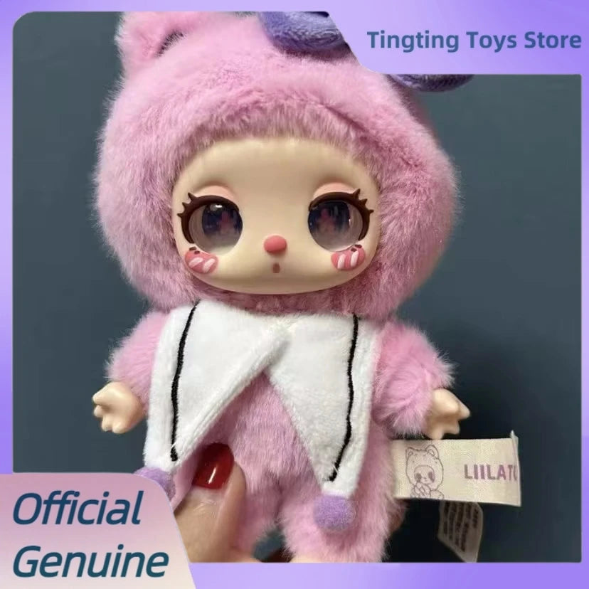 Genuine Liila'S Lucky Cat V3 Serise Blind Box Cute Vinyl Plush Pendant Doll Trendy Toys Lovely Mystery Box Figure Doll Gift