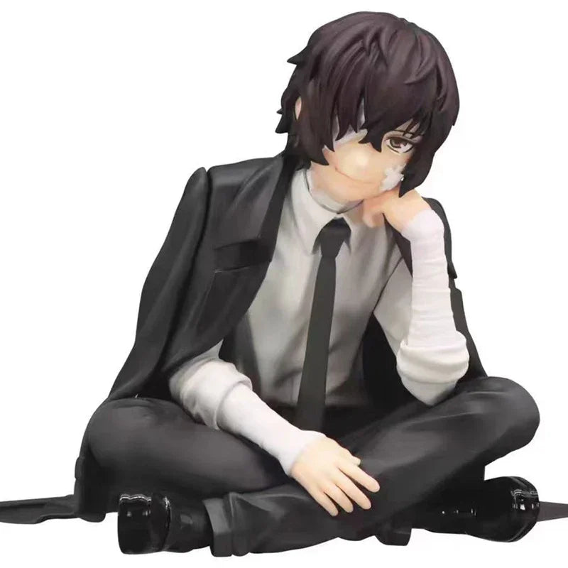 Japanese Anime Dazai Osamu Figurine Bungo Stray Dogs Action Figures PVC Model Collection Peripheral Toys Birthday Gifts