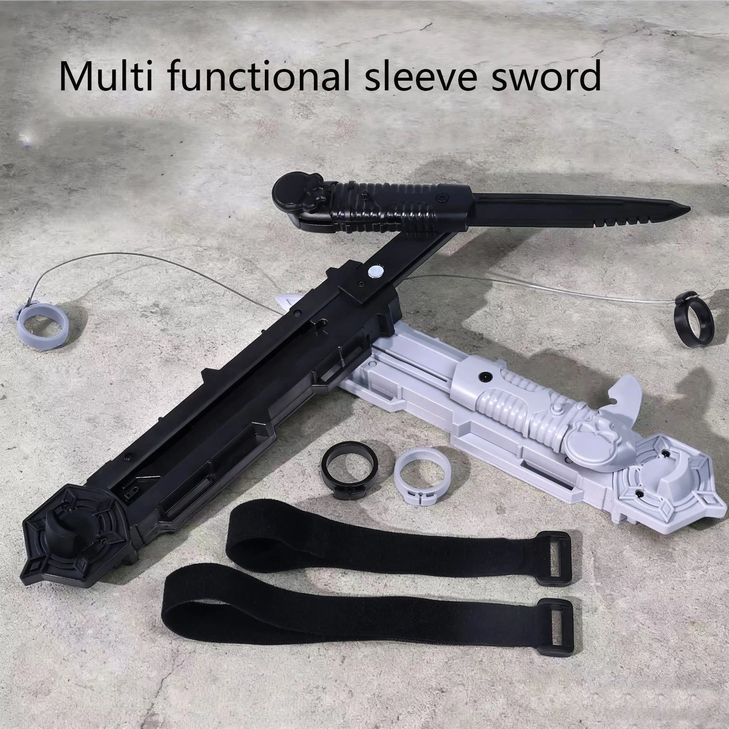 Assassin's Sleeve Sword Retractable Rotatable BladeToy Weapons Child Toy Interactive Cosplay Props Game Toy Birthday Party Gift