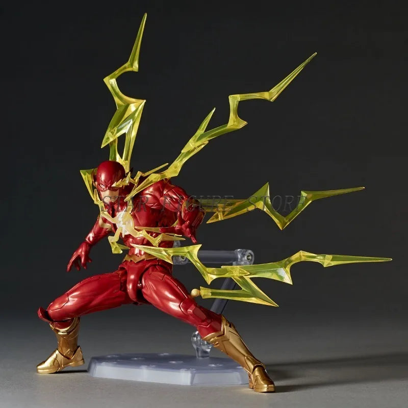 Amazing Yamaguchi Flash Spider-man Action Figure PVC Movable Collectible Toys Revoltech Black Panther Flashpoint Figures Model